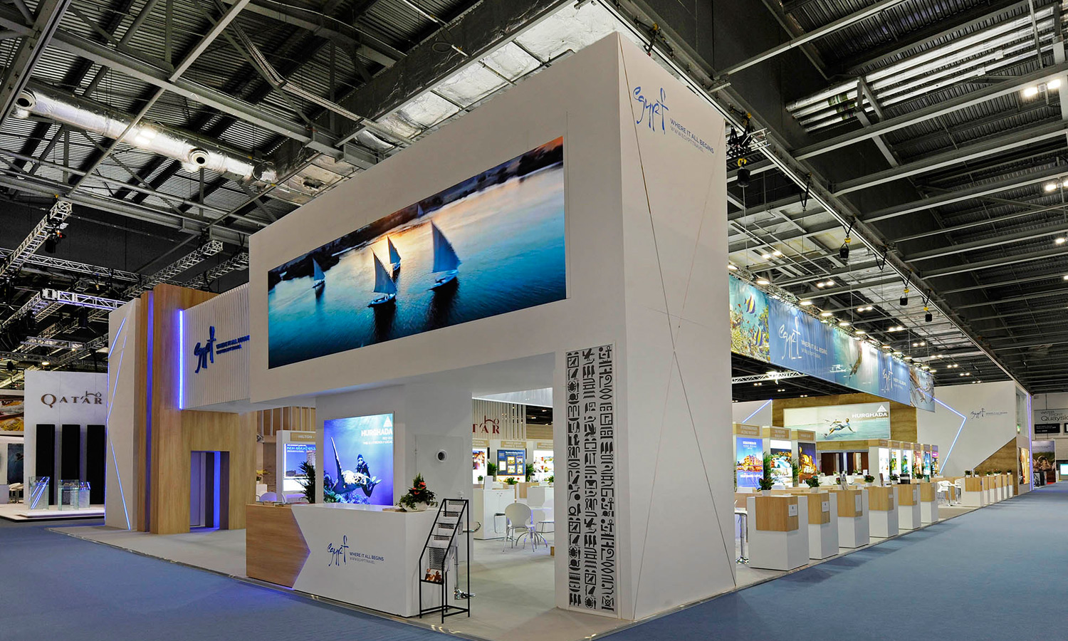 Country Pavilions & Group Stands